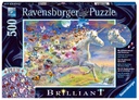 Puzzle 500 piezas -Mundo de Mariposas- Ravensburger (copia)