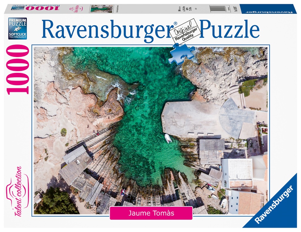 Puzzle 1000 piezas -Puerto Natales, Chile- Ravensburger