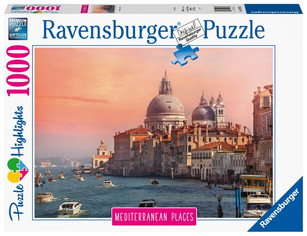 Puzzle 1000 piezas -Mediterranean France- Ravensburger