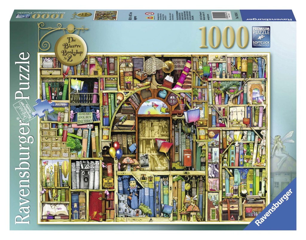 Puzzle 1000 piezas -La Biblioteca Extraña 2- Ravensburger