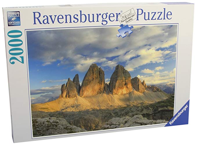 Puzzle 2000 piezas -Tres Cimas de Lavaredo- Ravensburger