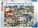 Puzzle 3000 piezas -99 Momentos, VW Bulli- Ravensburger