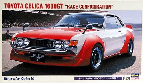 Coche 1/24 -Toyota Celica 1600GT "Race Configuration"- Hasegawa