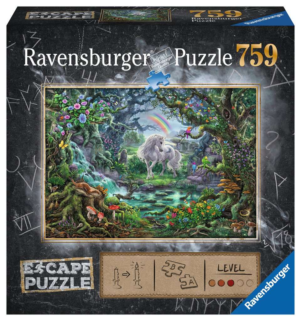 Puzzle 759 pieza -Escape: Unicornio- Ravensburger