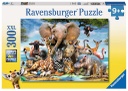 Puzzle 300 piezas XXL -Amigos Africanos- Ravensburger