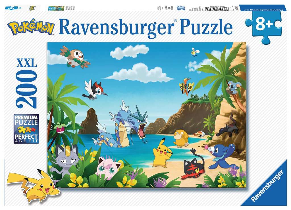 Puzzle 200 piezas XXL -Pokemon- Ravensburger