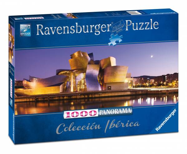 Puzzle 1000 piezas -Museo Guggenheim, Bilbao- Ravensburger