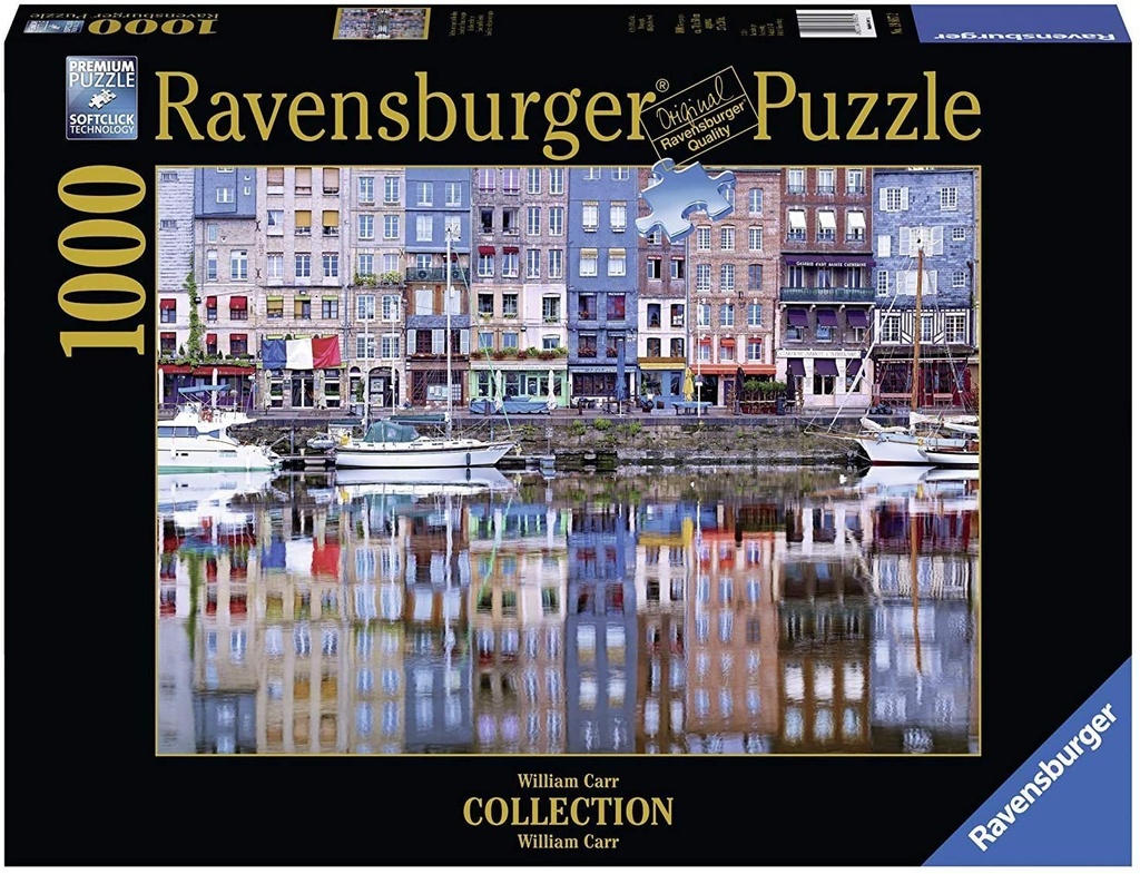 Puzzle 1000 piezas -Honefleur Reflection- Ravensburger
