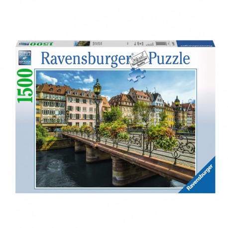 Puzzle 1500 piezas -Verano en Estrasburgo- Ravensburger