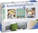 Puzzle 3 x 500 piezas -Pausa Café- Ravensburger