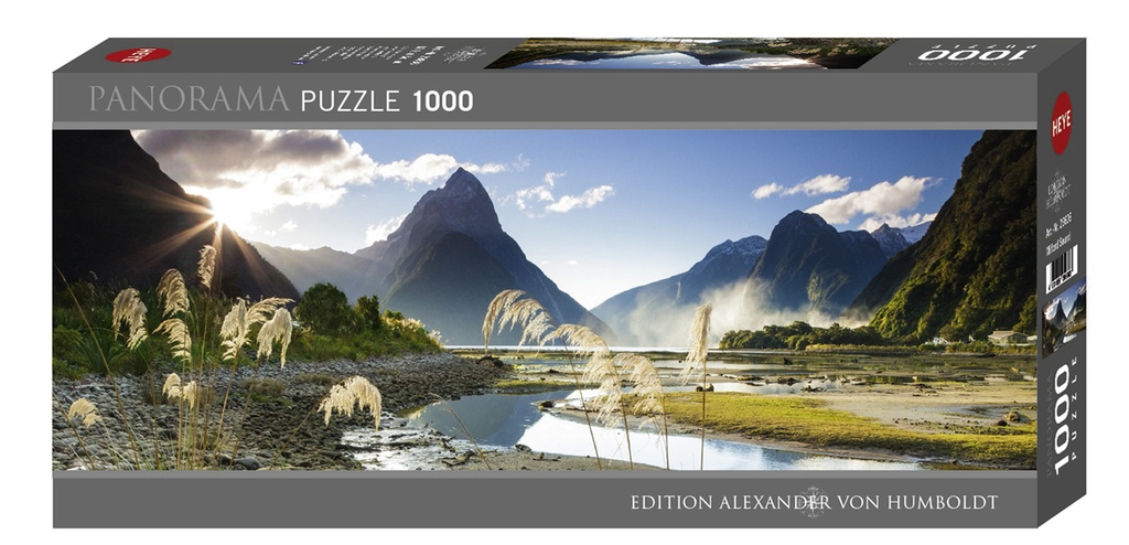 Puzzle 1000 piezas -Panorama: Elefante- Heye (copia)