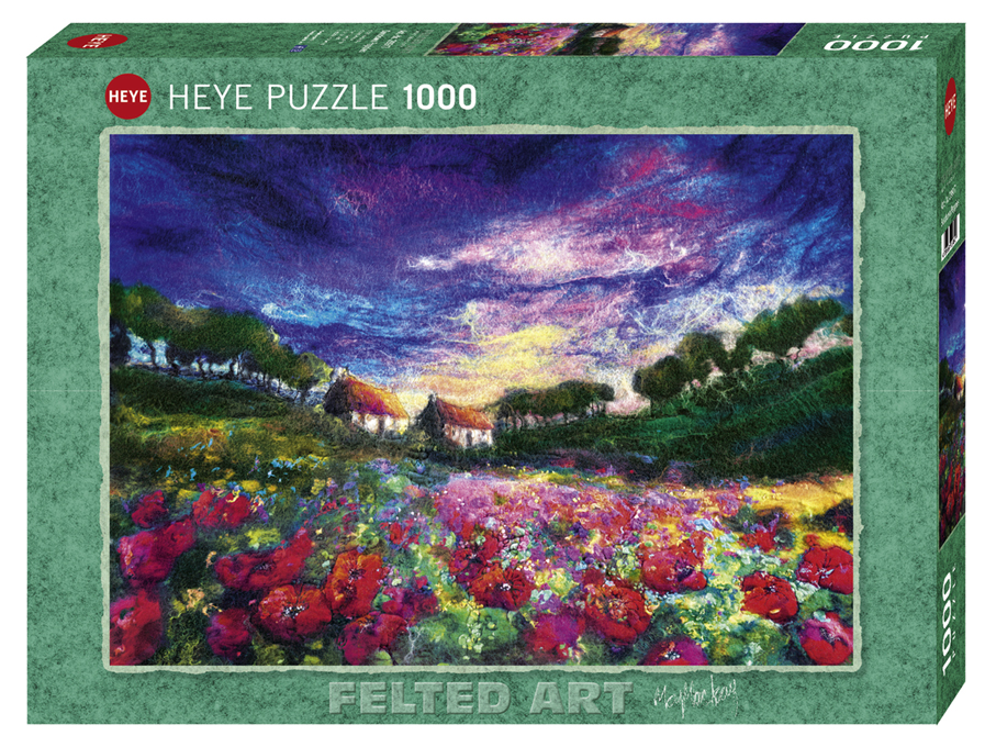 Puzzle 1000 piezas -Pavos y Mariposas- Heye (copia)