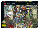 Puzzle 1000 piezas -Búsqueda en Nueva York- Heye