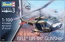 Helicóptero 1/100 -Bell UH-1H Gunship- Revell