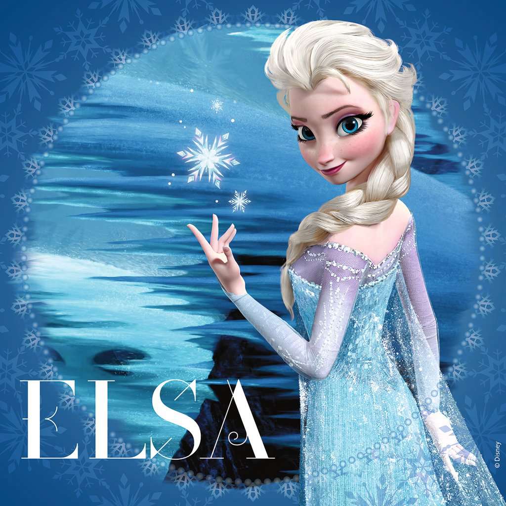 Puzzle 3 x 49 piezas -Frozen: Elsa, Anna y Olaf- Ravensburger