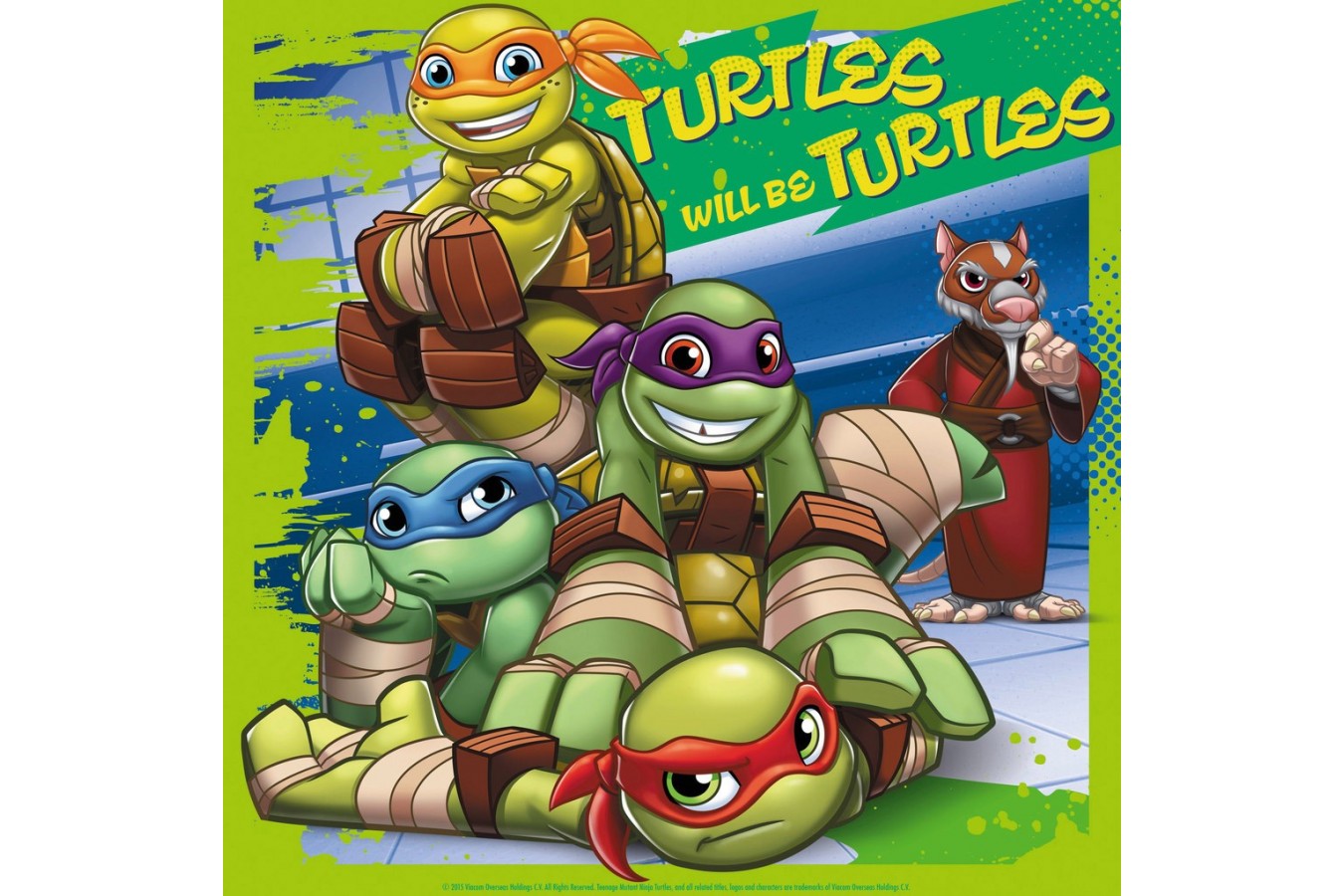Puzzle 3 x 49 piezas -Tortugas Ninja- Ravensburger