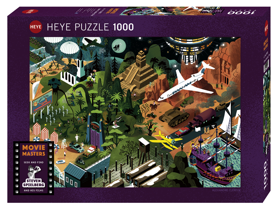 Puzzle 1000 piezas -Steven Spielberg Films- Heye