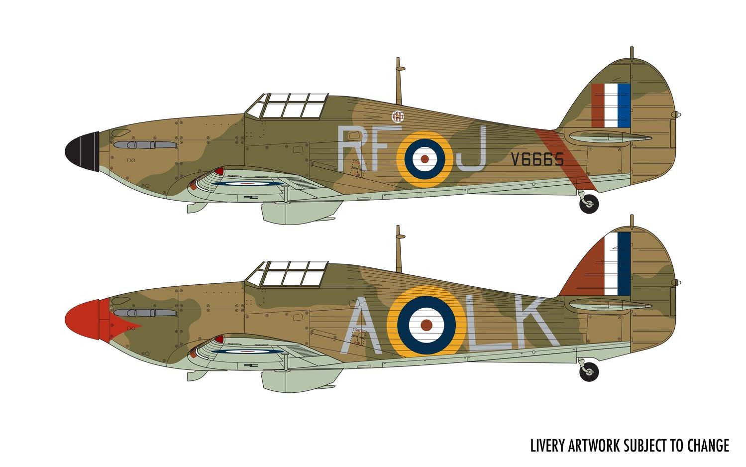 Avión 1/48 -Hawker Hurricane Mk.I&quot; Airfix