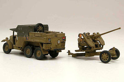 Vehículo + Cañón 1/76 -Tractor + Bofors 40 mm.- Airfix