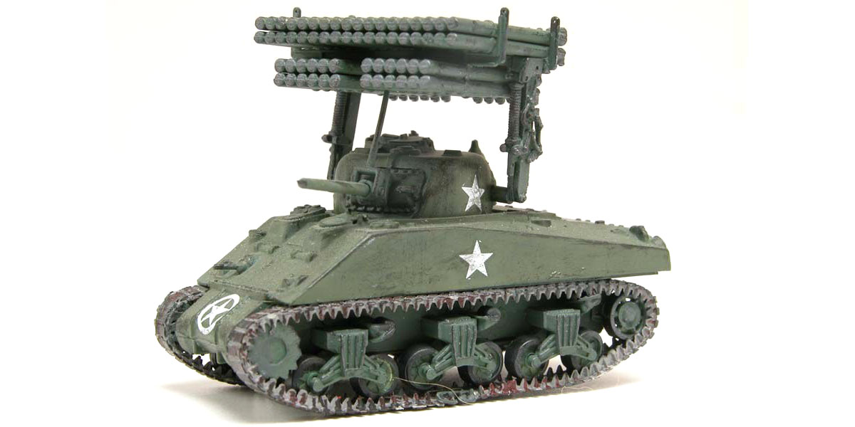 Tanque 1/76 -Sherman Calliope- Airfix