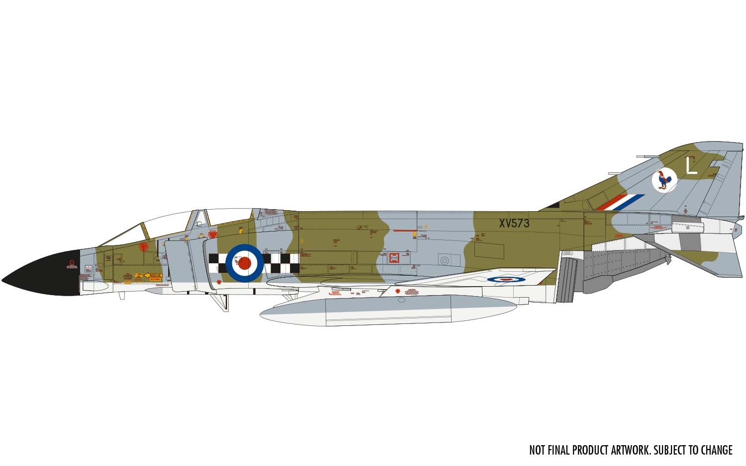 Avión 1/72 -McDonnell Douglas Phantom FG.1 RAF- Airfix