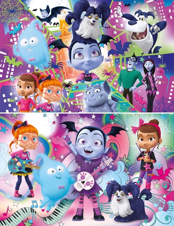 Puzzles 2 x 20 piezas -Vampirina- Clementoni