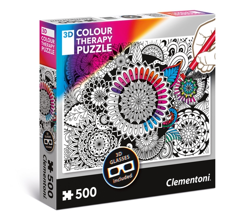 Puzzle 500 piezas -Mandala- Clementoni
