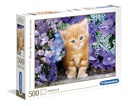 Puzzle 500 piezas -Gatito Rubio- Clementoni