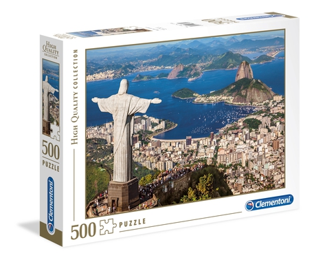 Puzzle 500 piezas -Río de Janeiro- Clementoni