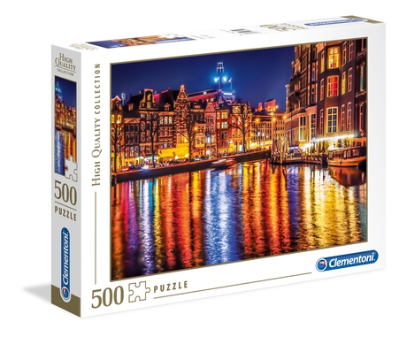 Puzzle 500 piezas -Amsterdam- Clementoni