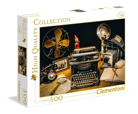Puzzle 500 piezas -La Máquina de Escribir- Clementoni