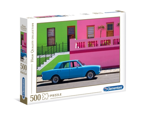 Puzzle 500 piezas -Coche Azul- Clementoni