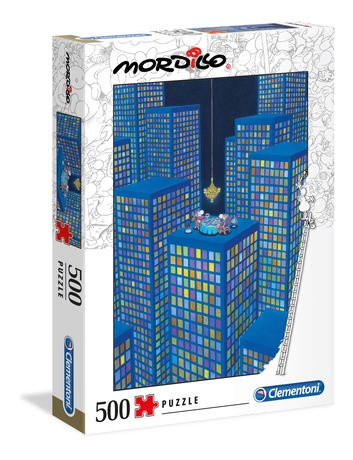 Puzzle 500 piezas -Mordillo: The Dinner- Clementoni