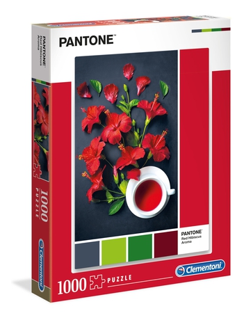 Puzzle 1000 piezas -Pantone: Goji Berry- Clementoni