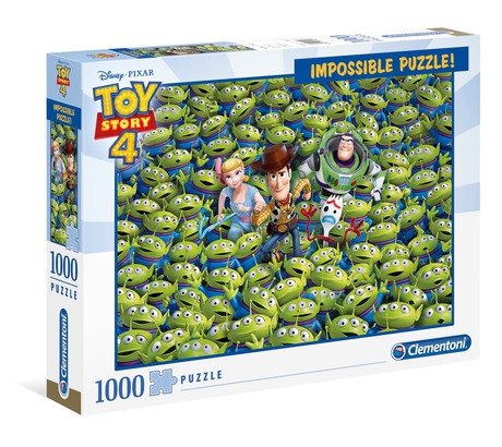 Puzzle 1000 piezas -Imposible: Toy Story 4- Clementoni