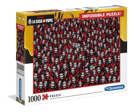 Puzzle 1000 piezas -Imposible: La Casa de Papel- Clementoni