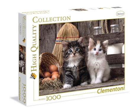Puzzle 1000 piezas -Lovely Kittens- Clementoni