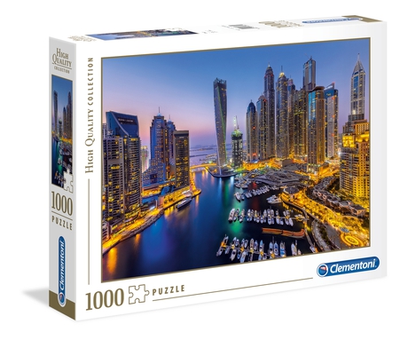 Puzzle 1000 piezas -Dubai- Clementoni