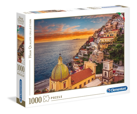 Puzzle 1000 piezas -Positano- Clementoni