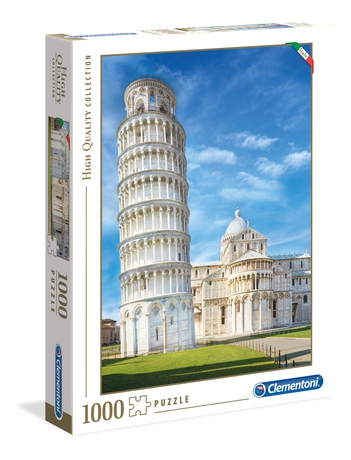 Puzzle 1000 piezas -Torre de Pisa- Clementoni