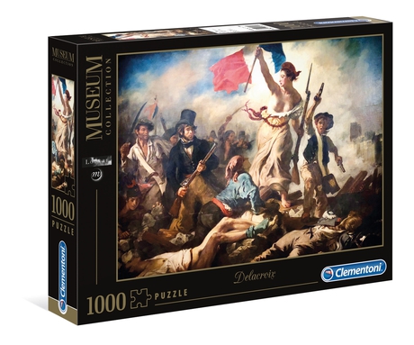 Puzzle 1000 piezas -Delacroix: Libertad- Clementoni