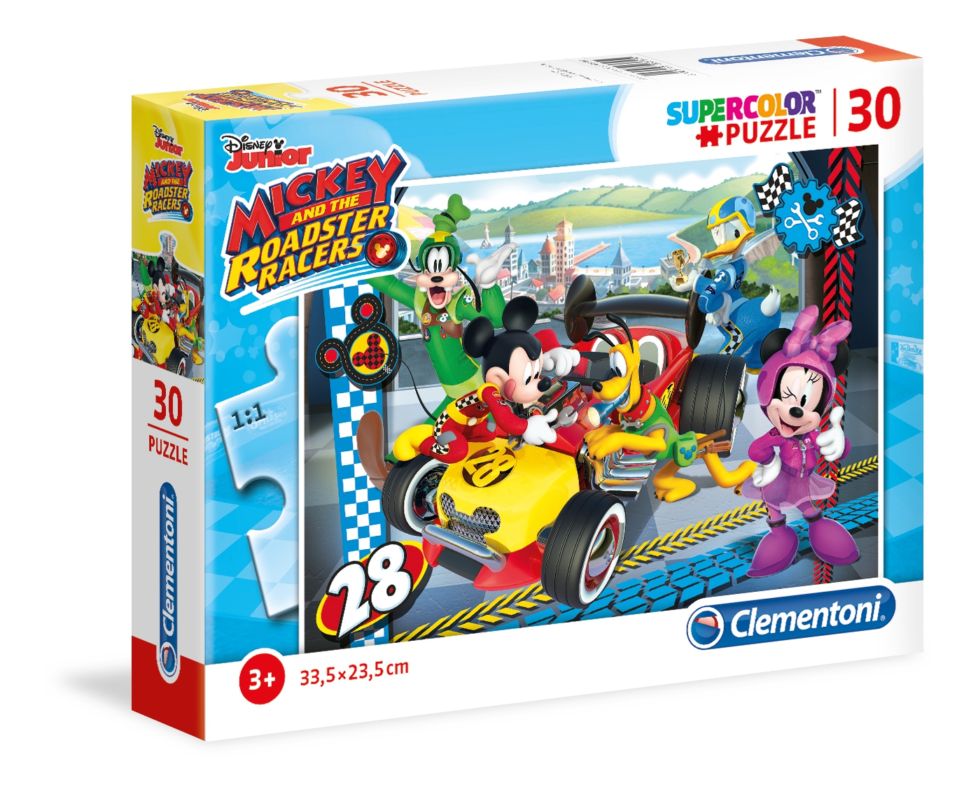 Puzzle 30 piezas -Mickey Roadster Racers- Clementoni