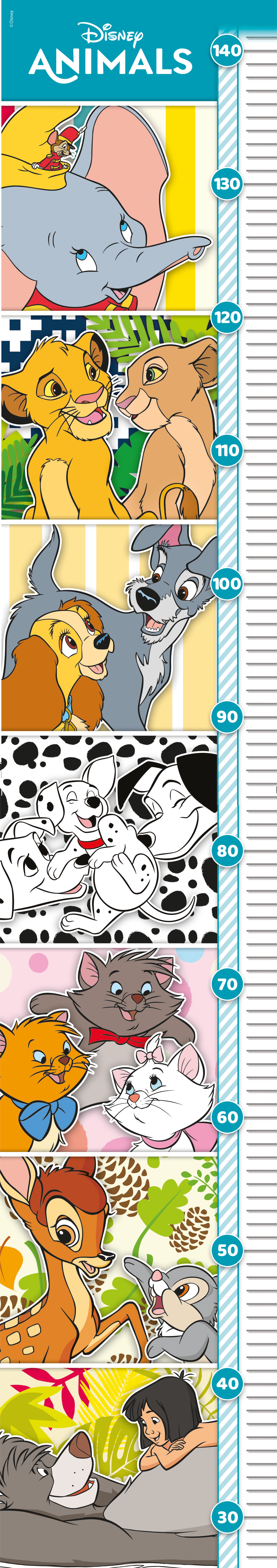 Puzzle "Medidor" 30 piezas -Disney Animals- Clementoni