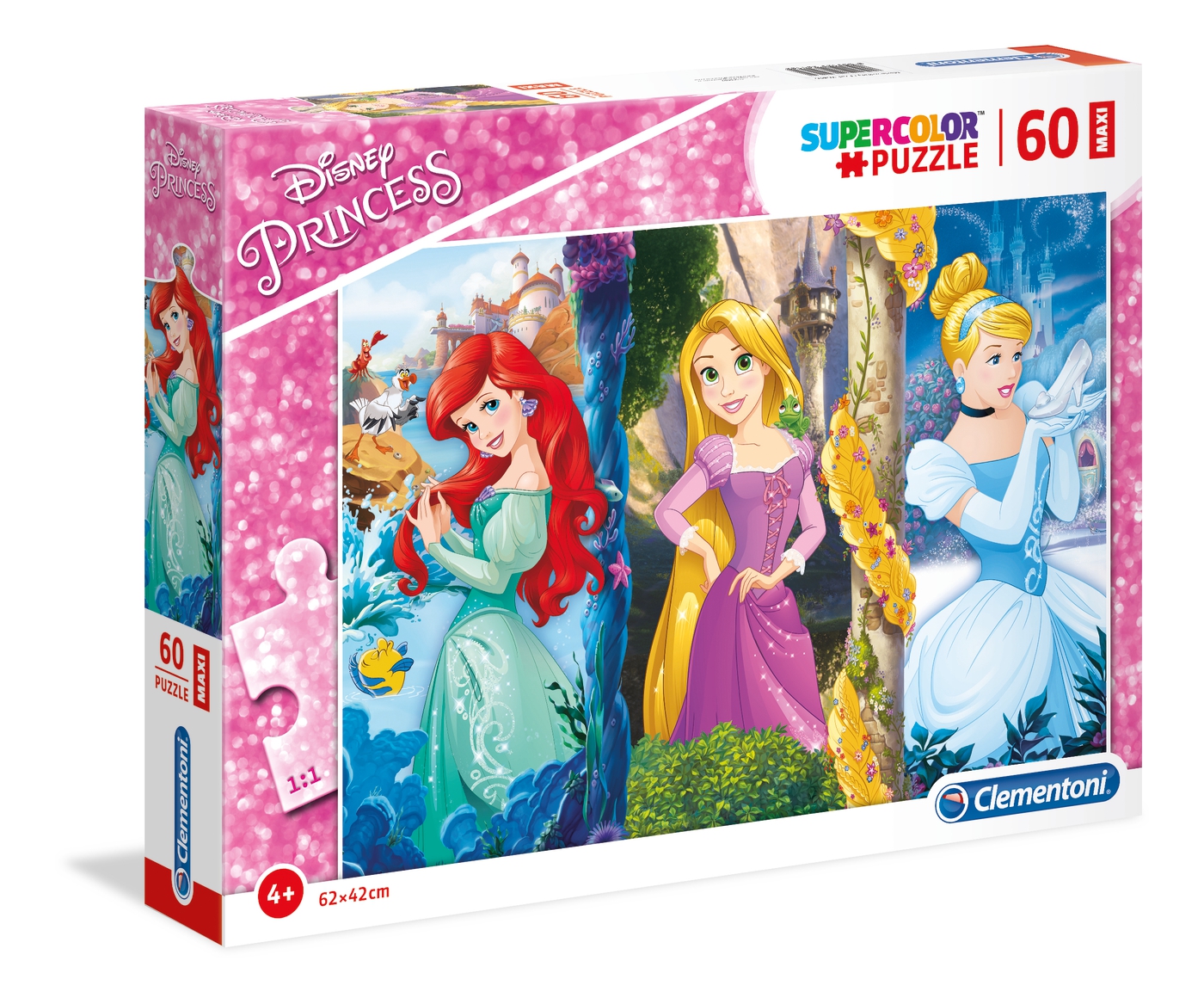 Puzzle Maxi 60 piezas -Princess- Clementoni