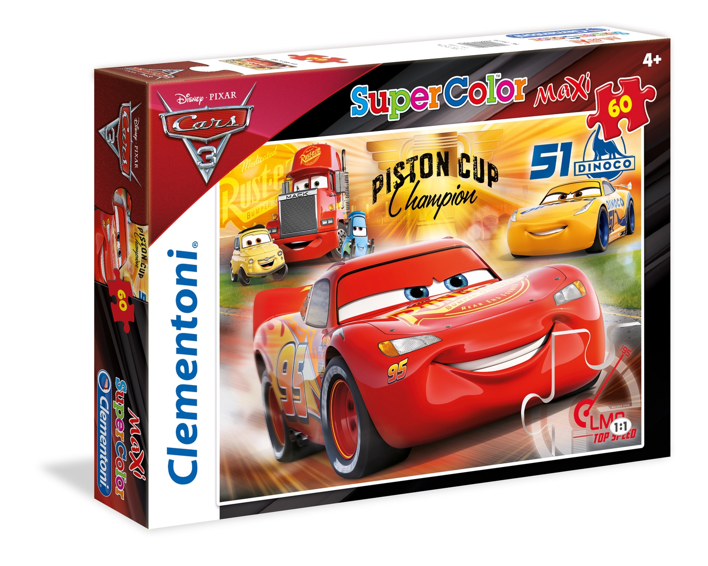Puzzle Maxi 60 piezas -Racing Hero- Clementoni