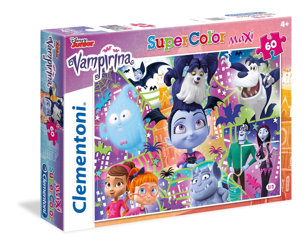 Puzzle Maxi 60 piezas -Vampirina- Clementoni