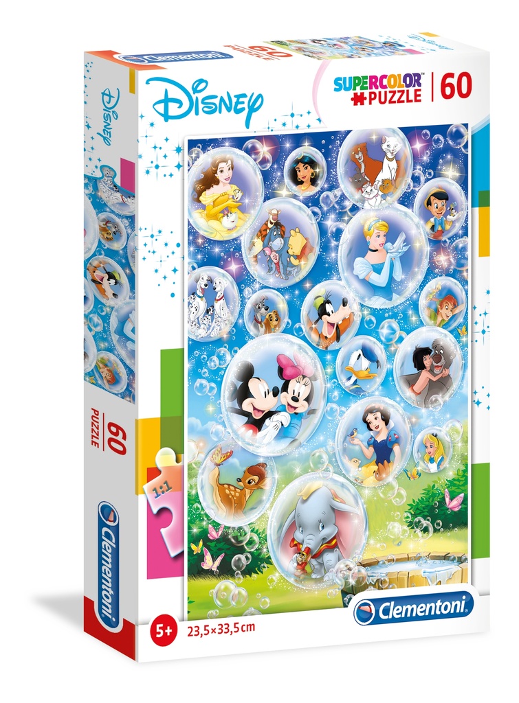 Puzzle 60 piezas -Disney Classic- Clementoni