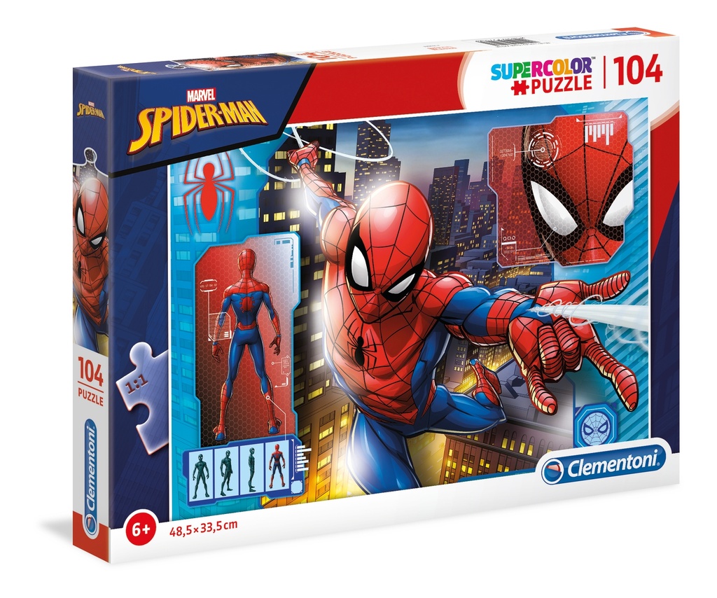 Puzzle 102 piezas -Spiderman- Clementoni