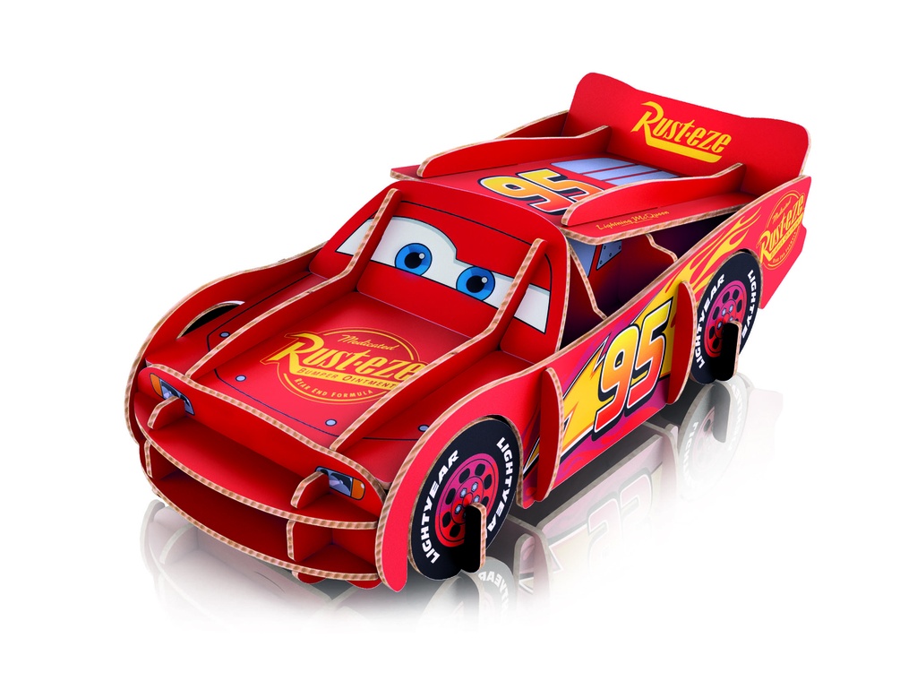 Puzzle 104 piezas + Modelo 3D -Cars- Clementoni