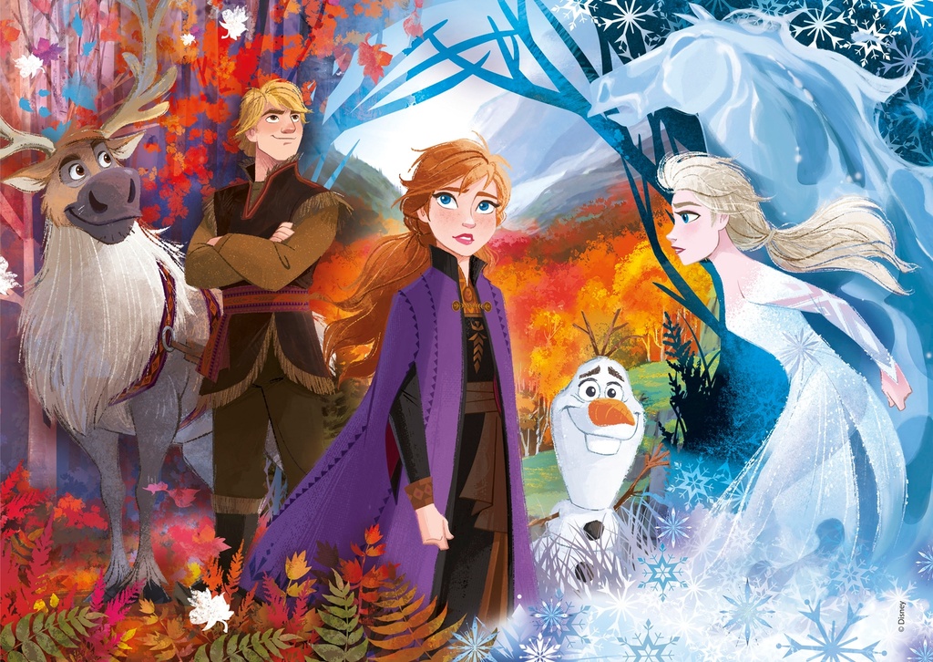 Puzzles Progresivos 20 + 60 + 100 + 180 piezas -Frozen 2- Clementoni